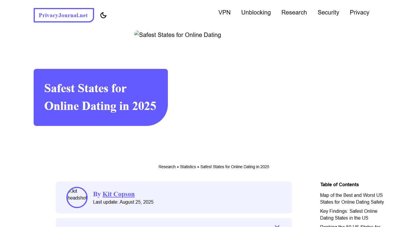 The Safest States for Dating Online in 2026
