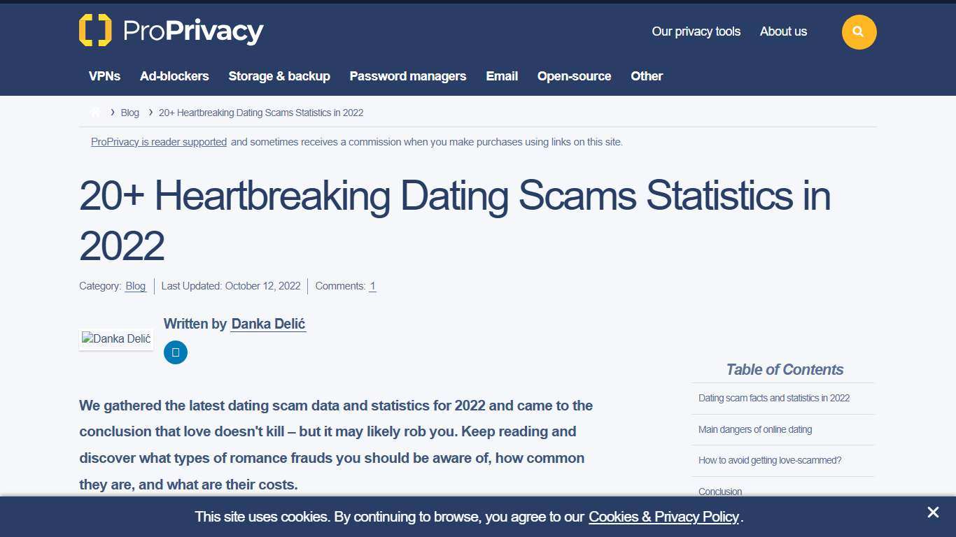 20+ Heartbreaking Dating Scams Statistics in 2026