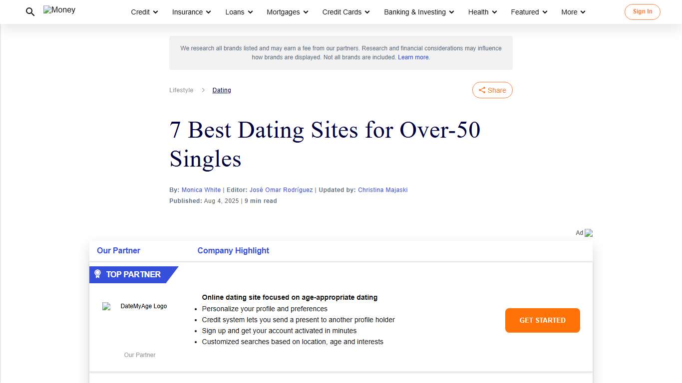 7 Best Dating Sites for Over-50 Singles Money